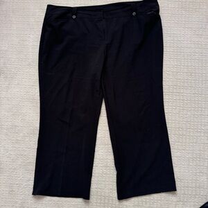 Joe Benbasset black dress pants size 24W